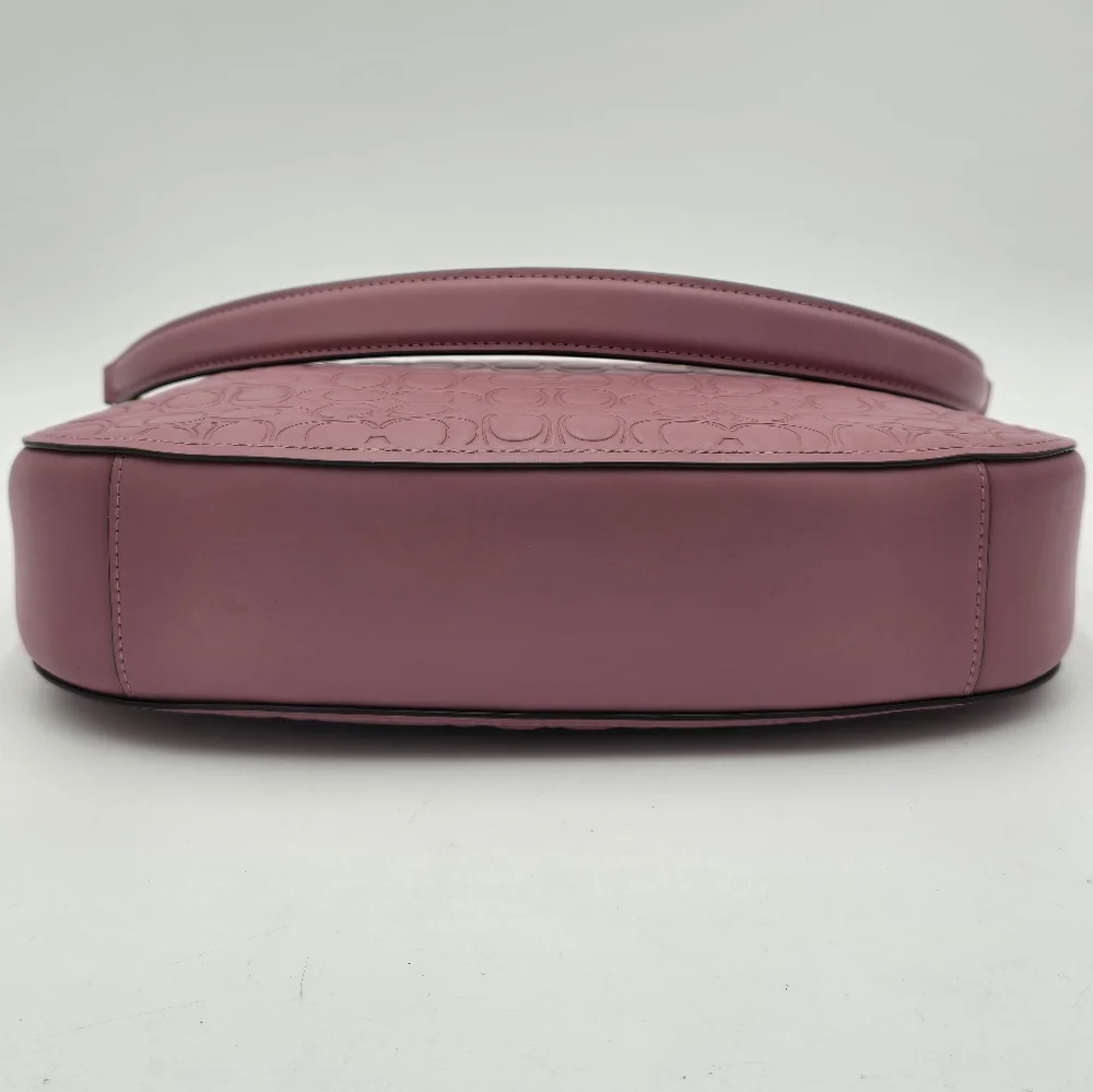 Coach Teri Hobo In Signature Embossed Leather, EUC - Picture 4 of 15